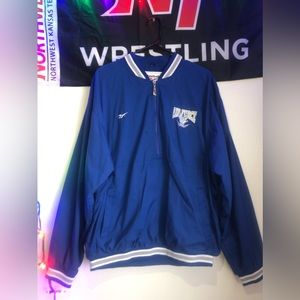 Vintage retro Reebok Air Force zip up crew neck